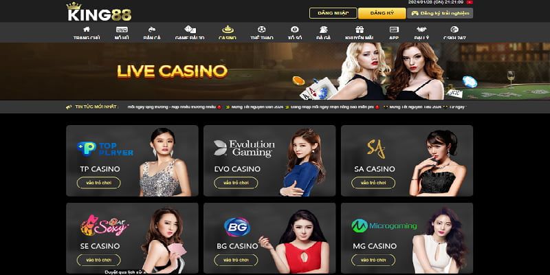 Truy cập vào trang web 
